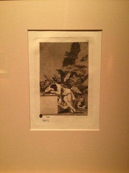 "El sueño de la razón produce monstruos" Francisco de Goya
